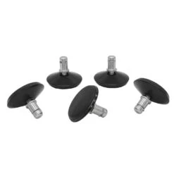 Bureaustoel Glijders Set - Zwart - Diameter 5cm -VIDAXL Winkel 5fdefd4426e94555a1d4ef64633dbfc4