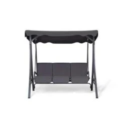 Beliani Schommelbank GARBO - Grijs Polyester -VIDAXL Winkel 5febb92c9d444f0c82d8d2f70c931353