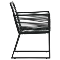 VidaXL Tuinstoelen 2 St PVC-rattan Zwart Overig -VIDAXL Winkel 608d5be3d2e34f779d67455b0f1e9ad6