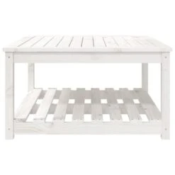 VidaXL - Salontafel Met Opbergruimte - Wit - Grenenhout - 82,5x82,5x45 Cm -VIDAXL Winkel 60ec92e205384fa5acb6a97dc9a8df4f