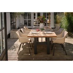 Hartman Le Soleil Element Dining Armstoel - Soft Taupe/Black - 4 St. -VIDAXL Winkel 6133b6f38c0a4f54a6066cf477430d6c 1