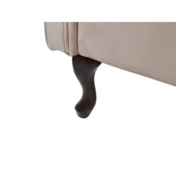 LATTES - Chaise Longue - Beige - Linkerzijde - Fluweel -VIDAXL Winkel 61e04d2500a64bdfb6de2aa07b692e6b