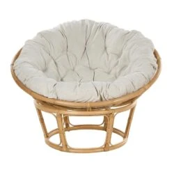 SALVO - Fauteuil - Lichtbeige - Rotan -VIDAXL Winkel 62132a7362a4471ab09ff2f1595ed1d9