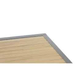 Dining Tuintafel Vierkant 100 X 100 Cm Aluminium Grijs Borello -VIDAXL Winkel 626106f49ebe4765a71d36c0861f8bc5