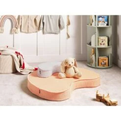 NILI - Vloerkussen - Perzik - Fluweel -VIDAXL Winkel 62e8c46e30dd42bd8f78fb9a042c7948