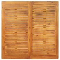 VidaXL - Tuintafel - Bruin - Acaciahout - 110 X 110 X 75 Cm -VIDAXL Winkel 6395041496e94c939a609e2ae5cdac4e