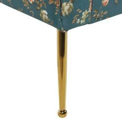 NANTILLY - Chaise Longue - Blauw - Symmetrisch - Fluweel -VIDAXL Winkel 6444e1e3cdf34a8aaf59174ef2116f75