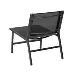 MARCEDDI -Tuinstoel Met Voetenbank - Zwart - Textileen 17 MARCEDDI -Tuinstoel Met Voetenbank - Zwart - Textileen -VIDAXL Winkel 647b8b026430405297b7842ea92389fe