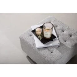 Svea - Sol Hocker - Boucle - Lichtgrijs -VIDAXL Winkel 653495b72aef45b4b529bba31400b4b7