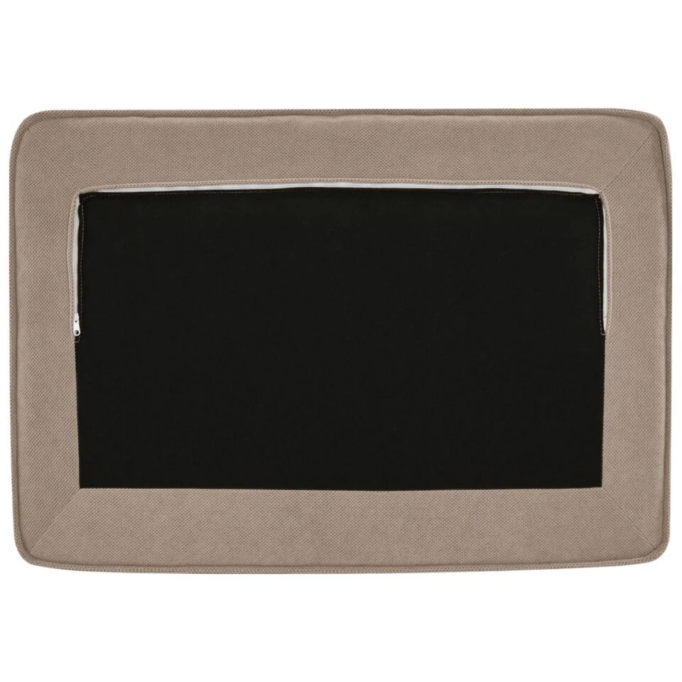 KOLDING - Ottomaan - Taupe - Polyester 7 KOLDING - Ottomaan - Taupe - Polyester - Afbeelding 7