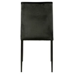 Sohome Eetkamerstoel - Set Van 2 - Paisley - Velvet - Zwart -VIDAXL Winkel 656c1f84643c44288de74b232f729438