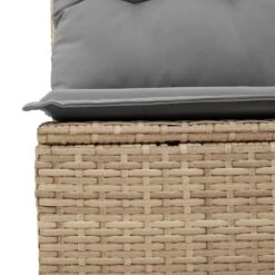 VidaXL - Tuinbank 3-zits - Beige - Poly Rattan - Met Kussens 17 VidaXL - Tuinbank 3-zits - Beige - Poly Rattan - Met Kussens -VIDAXL Winkel 6575ddce90344c82909b208441ec4dd0