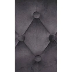 CLP Barkruk Dublin Zwart Frame - Fluweel - Donkergrijs -VIDAXL Winkel 6728fa76829e48f5b8b6613a77df496f