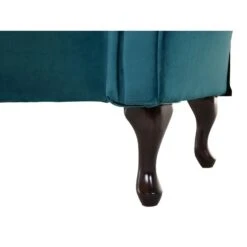 LATTES - Chaise Longue - Blauw - Linkerzijde - Fluweel -VIDAXL Winkel 68956c01551f44a39e62d3f3365c2e48