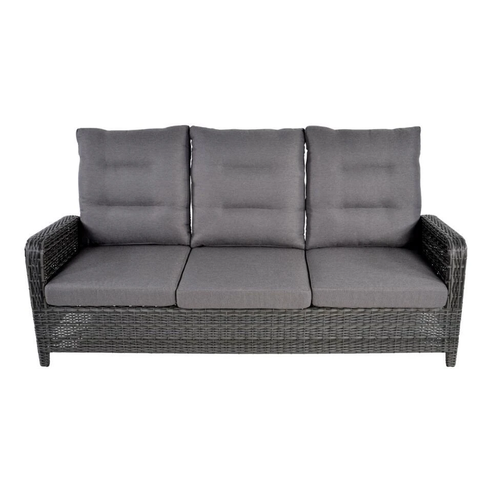 Les - Loungebank Soho Forte - Antraciet 3 Les - Loungebank Soho Forte - Antraciet - Afbeelding 3