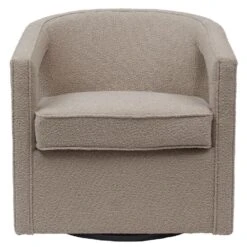 Fauteuil Bouclé Taupe - Zithoogte 46,5cm - 75x73x77cm -VIDAXL Winkel 6a16cc7bfa0a4709acf68374a8e1b724