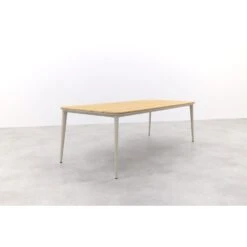 Vdgarde Premium Alaska Tuintafel - Teak/alu - Mokka- 240x100 Cm -VIDAXL Winkel 6a5d5b755bfc4599b43e082a736c2c96