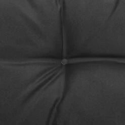 VidaXL - Tuinbank 2-zits - Zwart - Grenenhout - Met Kussens -VIDAXL Winkel 6a818787b4f94dfd9ebc7c37013b83a5