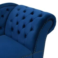 NIMES - Chaise Longue - Blauw - Rechterzijde - Fluweel 22 NIMES - Chaise Longue - Blauw - Rechterzijde - Fluweel -VIDAXL Winkel 6a8ff464a1194edd8395f9831830312e