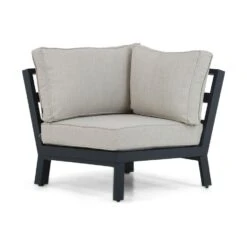 Hoek Loungeset 5 Personen Aluminium/Polywood (teakfinish) Grijs Lifestyle -VIDAXL Winkel 6b9d9a09a0bd4835b5712145ae6ed4cd