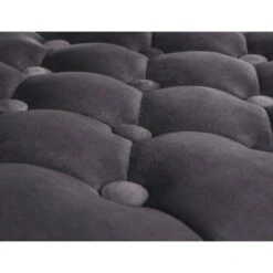 CLP Barkruk Dublin Zwart Frame - Fluweel - Donkergrijs -VIDAXL Winkel 6c49b0e4feb745b38862bb44331a09f6