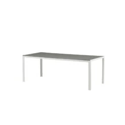 Fjôrd Tuintafel Wit Grijs - 150x90x75cm - Break -VIDAXL Winkel 6d0883994daa4784b1b689712ec691a2