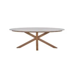 Scotland Tafel - 230x115 Cm - Light Teaklook - Centostone Napoli Sand -VIDAXL Winkel 6d1427126c2147299bb5caa4ec047b7d