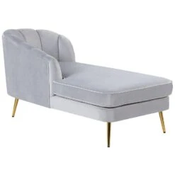 ALLIER - Chaise Longue - Grijs - Rechterzijde - Fluweel 15 ALLIER - Chaise Longue - Grijs - Rechterzijde - Fluweel -VIDAXL Winkel 6d350cb5ca3246c4b905feac02b79968