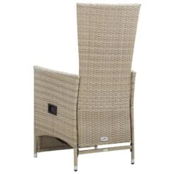 VidaXL - Tuinstoelen - Beige - Poly Rattan - 2 Stuks - Met Kussens -VIDAXL Winkel 6d6e549812d844fcb4f9b781adc32568
