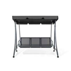 Beliani Schommelbank BOGART - Zwart Mesh -VIDAXL Winkel 6e735f3942be48868b781dd86579332d