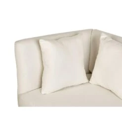 RIOM - Chaise Longue - Wit - Rechtszijdig - Stof -VIDAXL Winkel 6f463f08802f465fa910fc1876c3576b