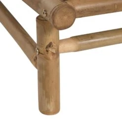 TODI - Fauteuil Set Van 2 - Lichthout/Taupe - Bamboe -VIDAXL Winkel 702a1069d6c446ef9d918baf84d4c851