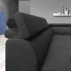 Meubella - Hoekbank Destiny - Zwart - Stof - Rechts -VIDAXL Winkel 7060ac65c6204447be16b99b05852a2d