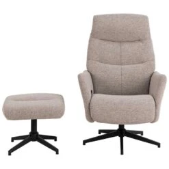 Hioshop London Fauteuil Recliner Met Voetenbank Bouclé Beige -VIDAXL Winkel 71da739ee8844b289e9aac1c6bd2062c