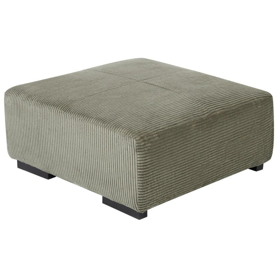 LUNGO - Ottomaan - Groen - Corduroy 5 LUNGO - Ottomaan - Groen - Corduroy - Afbeelding 5