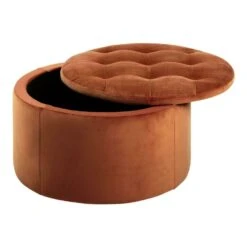 Sohome Poef Takeesha - Velvet - Koper -VIDAXL Winkel 726f013ec46544e5a2274564781c3fcf