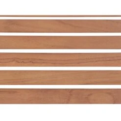 VIAREGGIO II - Tuintafel - Lichte Houtkleur - 90 X 200 Cm - Teakhout -VIDAXL Winkel 730d29a0d85c4537a74eeebc2604512e