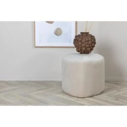 Svea - Troy Poef - Velvet - Beige -VIDAXL Winkel 74307b9fcbab44dbabeb77bc8cc7c99e