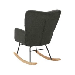 Elza - Schommelstoel Antraciet -VIDAXL Winkel 74aae69aec8b4bdc9ce55eb1db67d9d8