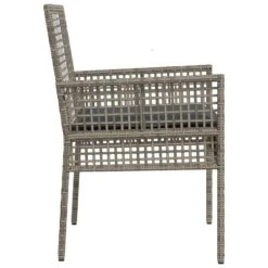 VidaXL - Tuinstoel - Grijs - Poly Rattan - 53 X 60 X 85cm -VIDAXL Winkel 758bf4237dd2422bb7d4bff194d07f87