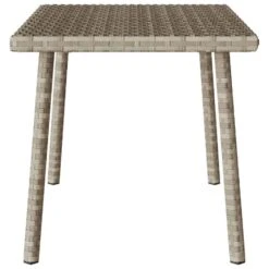 VidaXL - Tuin Salontafel - Grijs - Poly Rattan - 60 X 40 X 37 Cm -VIDAXL Winkel 75cefcd685ea4c53b9daaa846fc114a1