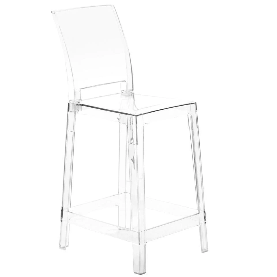 WELLINGTON - Barkruk Set - Transparant - Polycarbonaat 5 WELLINGTON - Barkruk Set - Transparant - Polycarbonaat - Afbeelding 5