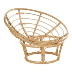 SALVO - Fauteuil - Lichtbeige - Rotan -VIDAXL Winkel 78c9b1e7ad0745059661010703fcdbb6