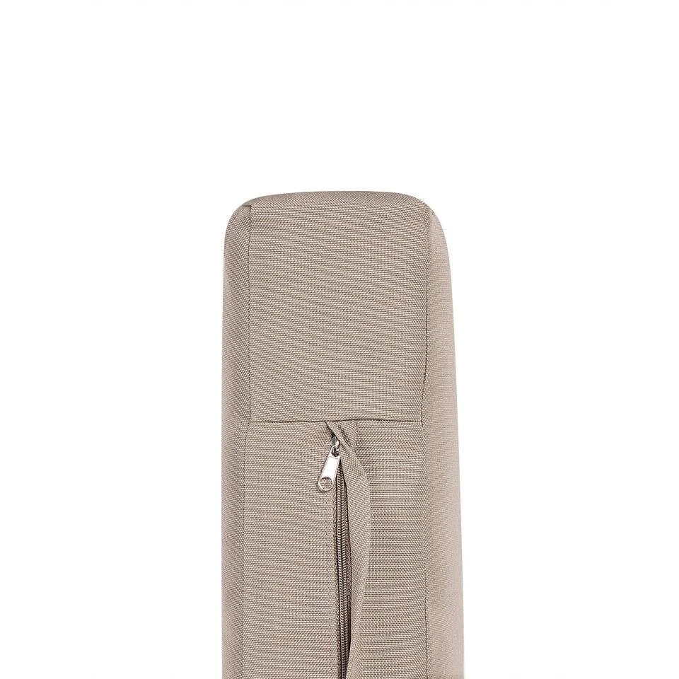 TODI - Fauteuil - Lichthout/Taupe - Bamboe 8 TODI - Fauteuil - Lichthout/Taupe - Bamboe - Afbeelding 8