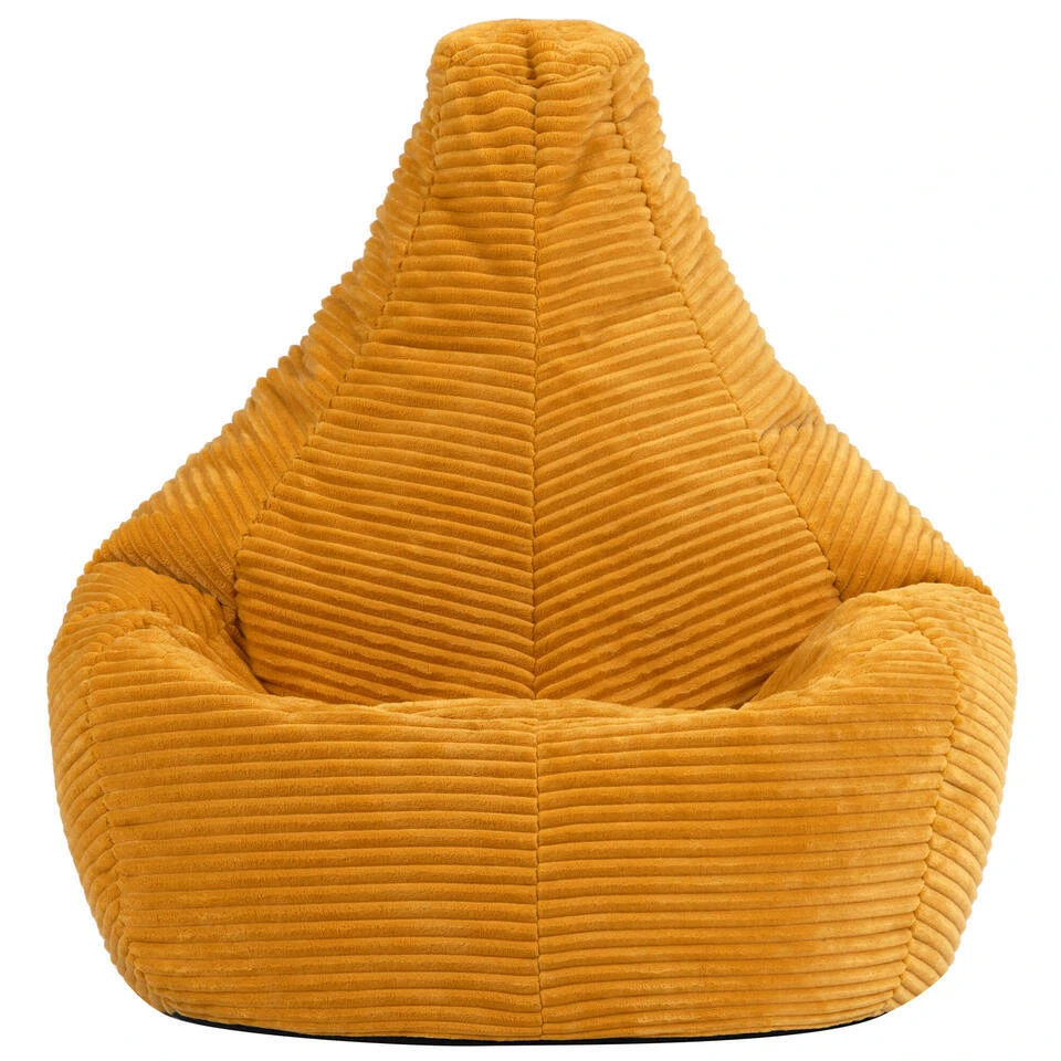 Icon Kinderzitzakken Dalton - Corduroy Zitzak - Geel 4 Icon Kinderzitzakken Dalton - Corduroy Zitzak - Geel - Afbeelding 4