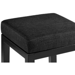 CLP Barkruk Taylor B85 Zwart Frame - Stof - Donkergrijs -VIDAXL Winkel 7b2e2cc9a7ec4c66aa5cdf2c971c13e8