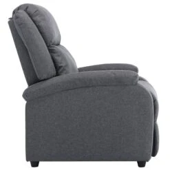 VidaXL Fauteuil Verstelbaar Stof Donkergrijs -VIDAXL Winkel 7b9569fe182c460193269daf32344880