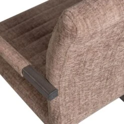 WOOOD Bas Eetkamerstoelen - Geweven Stof - Bruin Melange - Set Van 6 -VIDAXL Winkel 7c8716ffe81749c0b6133a188f486787