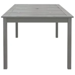 VidaXL - Tuintafel - Grijs - Massief Acaciahout - 200 X 100 X 75 Cm -VIDAXL Winkel 7e921c39987544ef9a793446222c929e