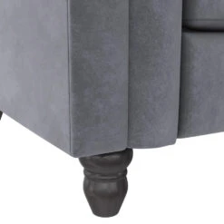 Felix - 3-zits Slaapbank In Antraciet Fluweel -VIDAXL Winkel 7efca618720848e09d6b26c031868340